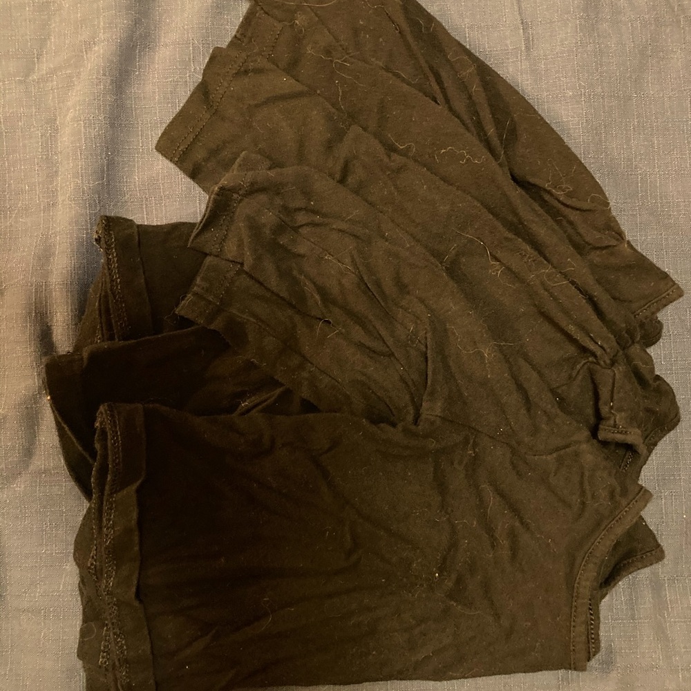 Bundle of 3 black long sleeved shirts!